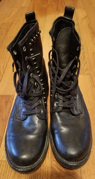 frye veronica rebel combat boot